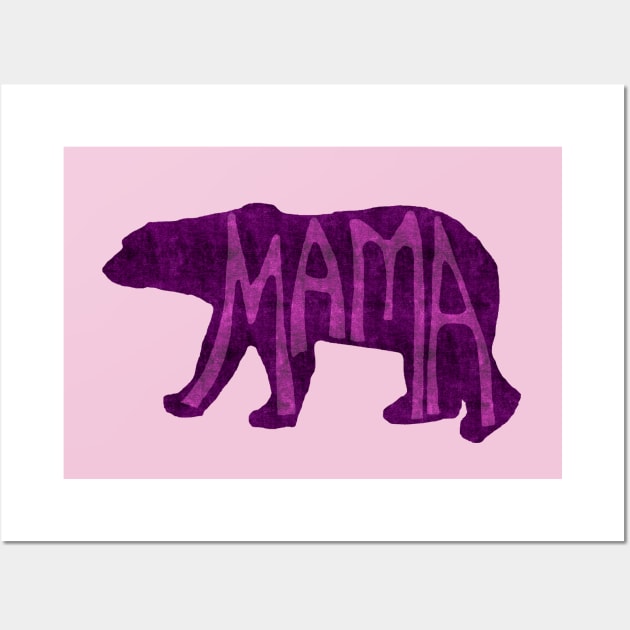 Mama Bear Wall Art by ahadden